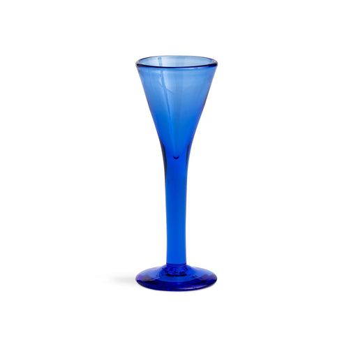 Antik Cordial Glass, Blue