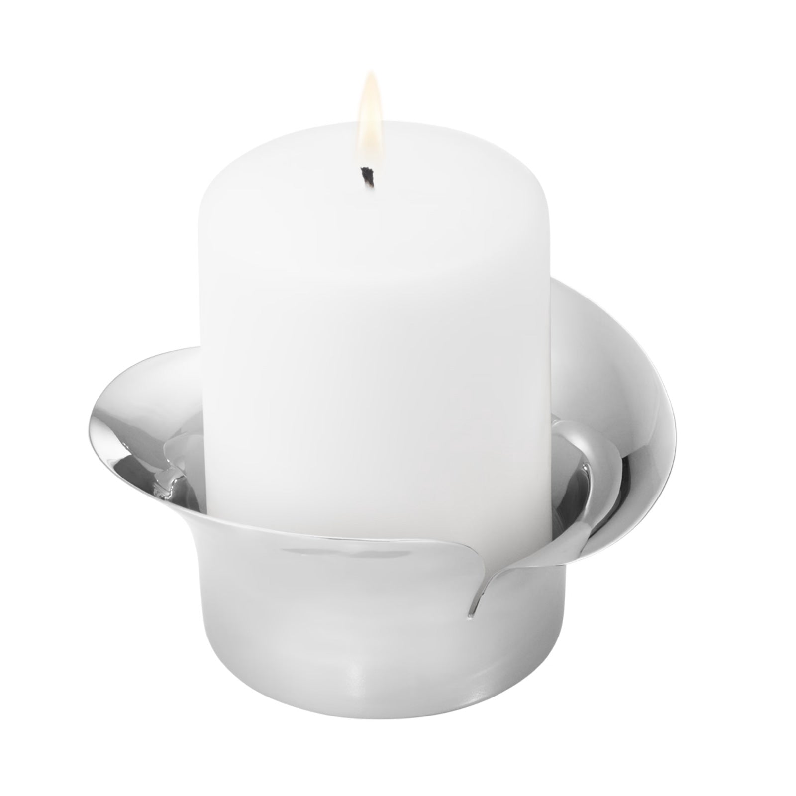 Georg Jensen Bloom Pillar Candle Holder Eleish Van Breems Home