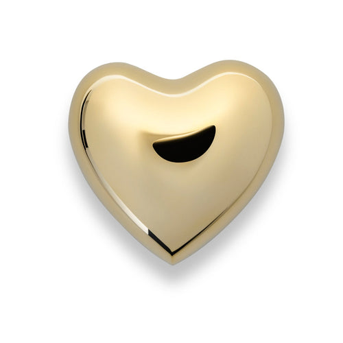 Heart Brass Paperweight, Large