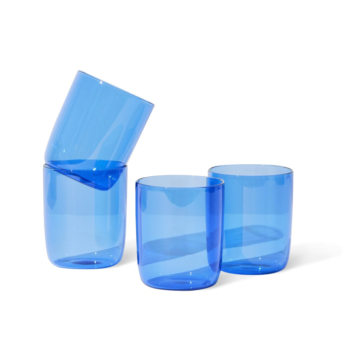 Belly Cups, Set of 4, Blue Eleish Van Breems Home