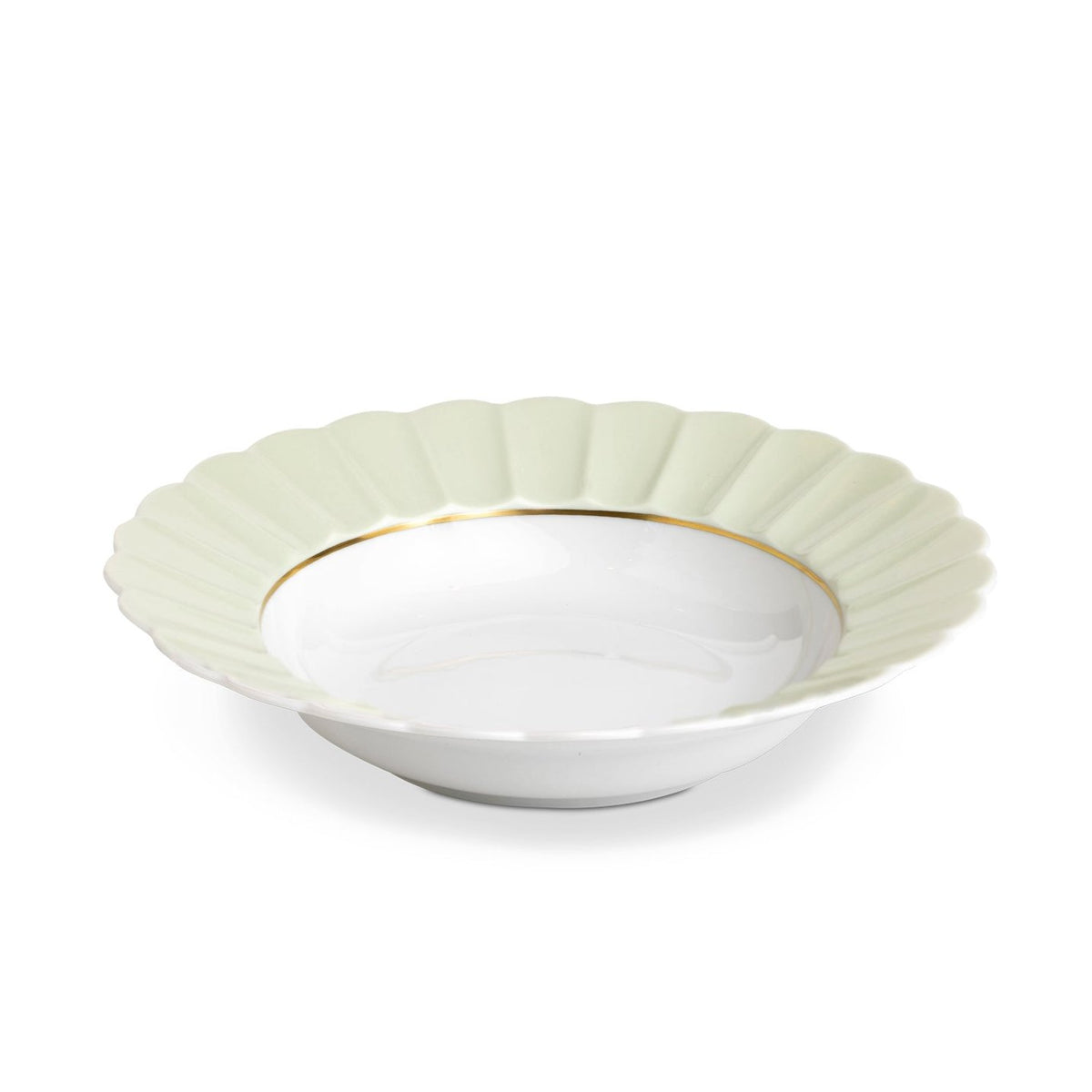 Augarten Soup Plate, Jade Green Eleish Van Breems Home