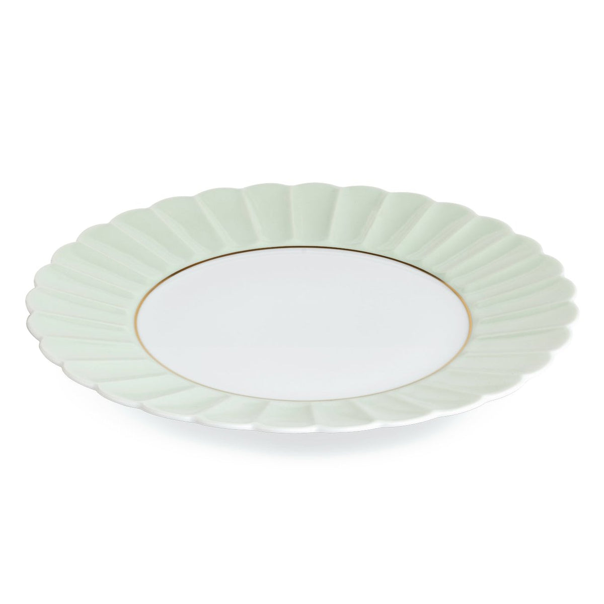 Augarten Dinner Plate, Nilus Green Eleish Van Breems Home