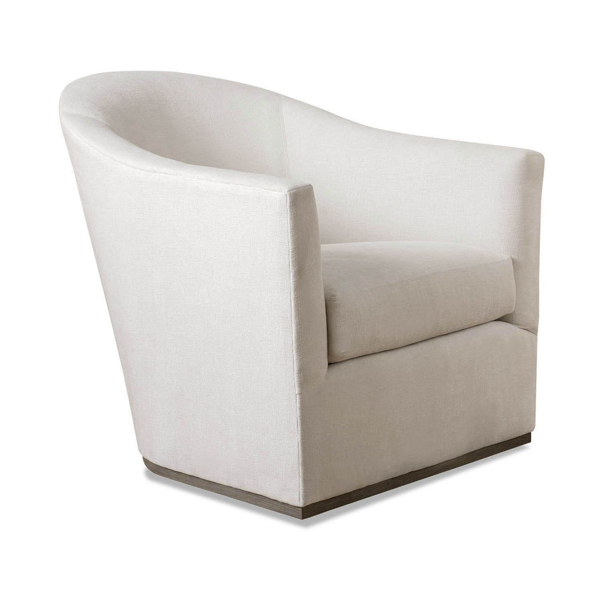 Felica Swivel Chair in Socrates Ivory Eleish Van Breems Home