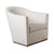 Felica Swivel Chair in Socrates Ivory Eleish Van Breems Home