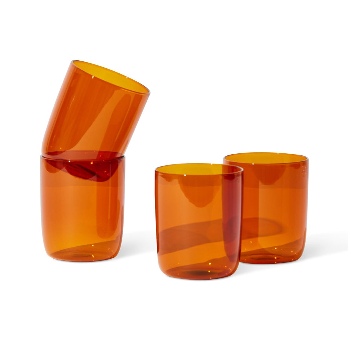 Belly Cups, Set Of 4, Amber Eleish Van Breems Home