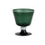 Elegante Water Glass Forest Green With White Rim Eleish Van Breems Home