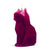 Pyropet Kisa Cat Candle, Burgundy Eleish Van Breems Home