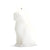 Pyropet Kisa Cat Candle, White Eleish Van Breems Home