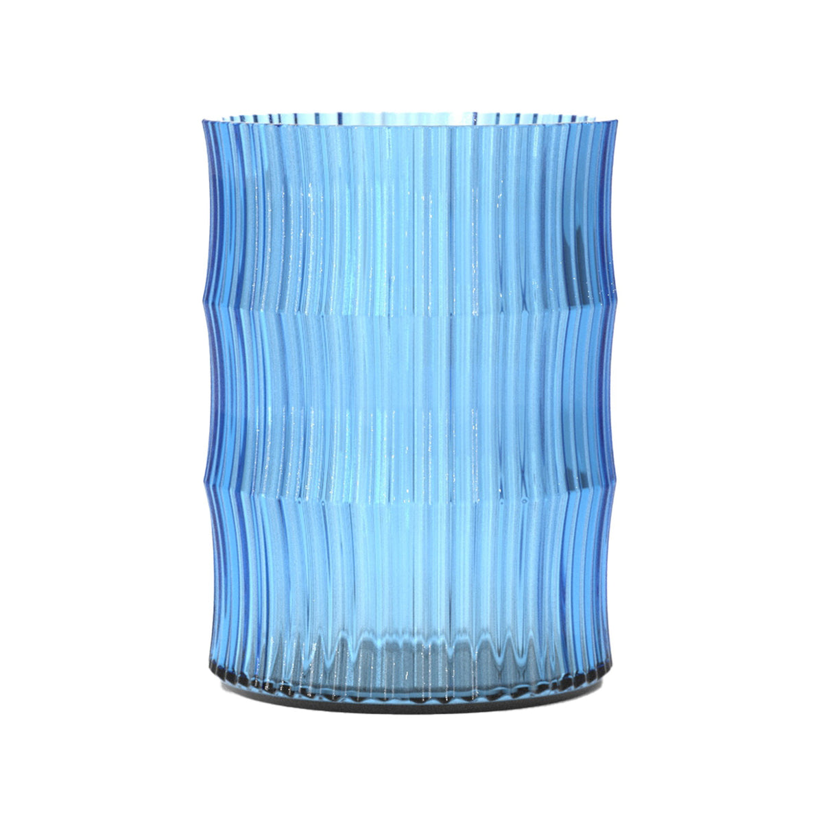 Lina Large Tulip Vase, Steel Blue Eleish Van Breems Home