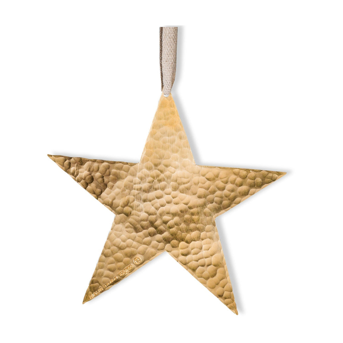 Swedish Brass Star Ornament Eleish Van Breems Home