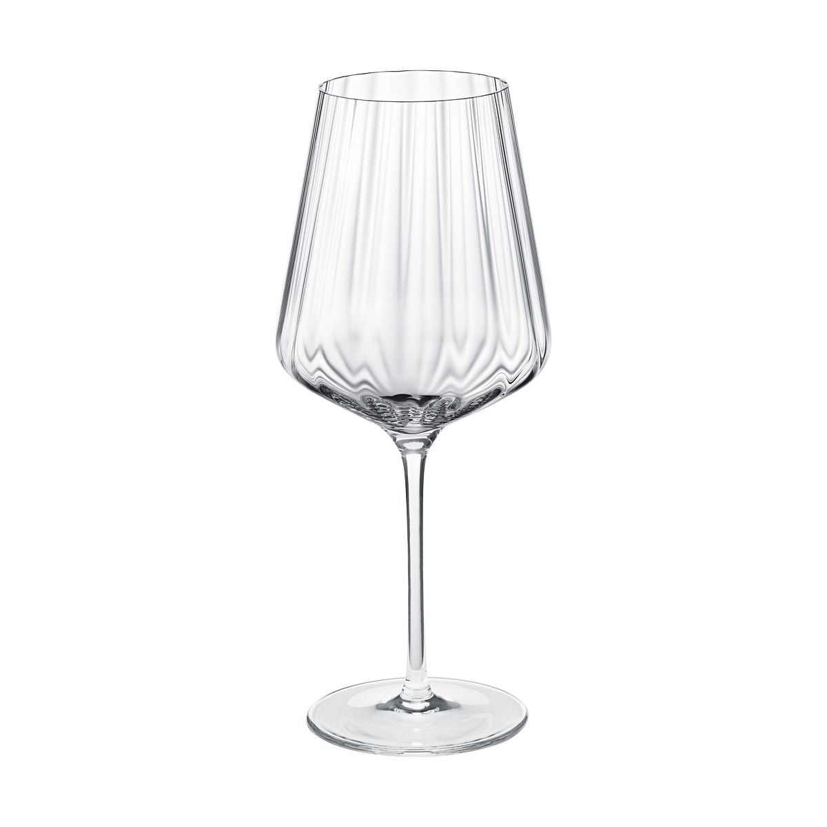 Georg Jensen Bernadotte Crystaline White Wine Glass S/6 Eleish Van Breems Home