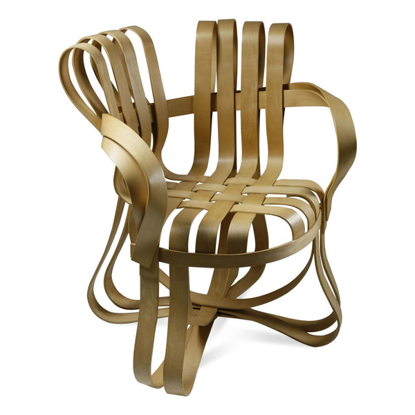 Cross Check armchair, Frank Gehry; Manufacturer: Knoll, New York, New York