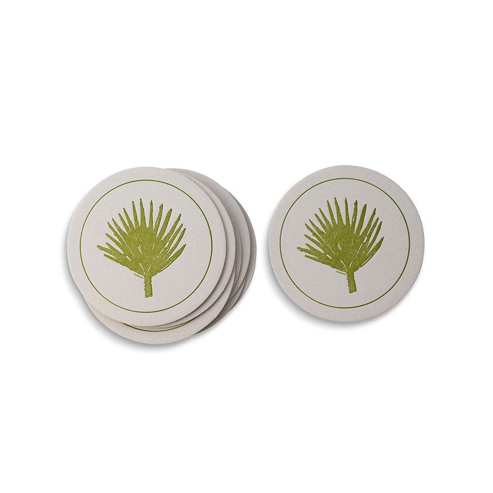 Coasters Palm Frond Eleish Van Breems Home